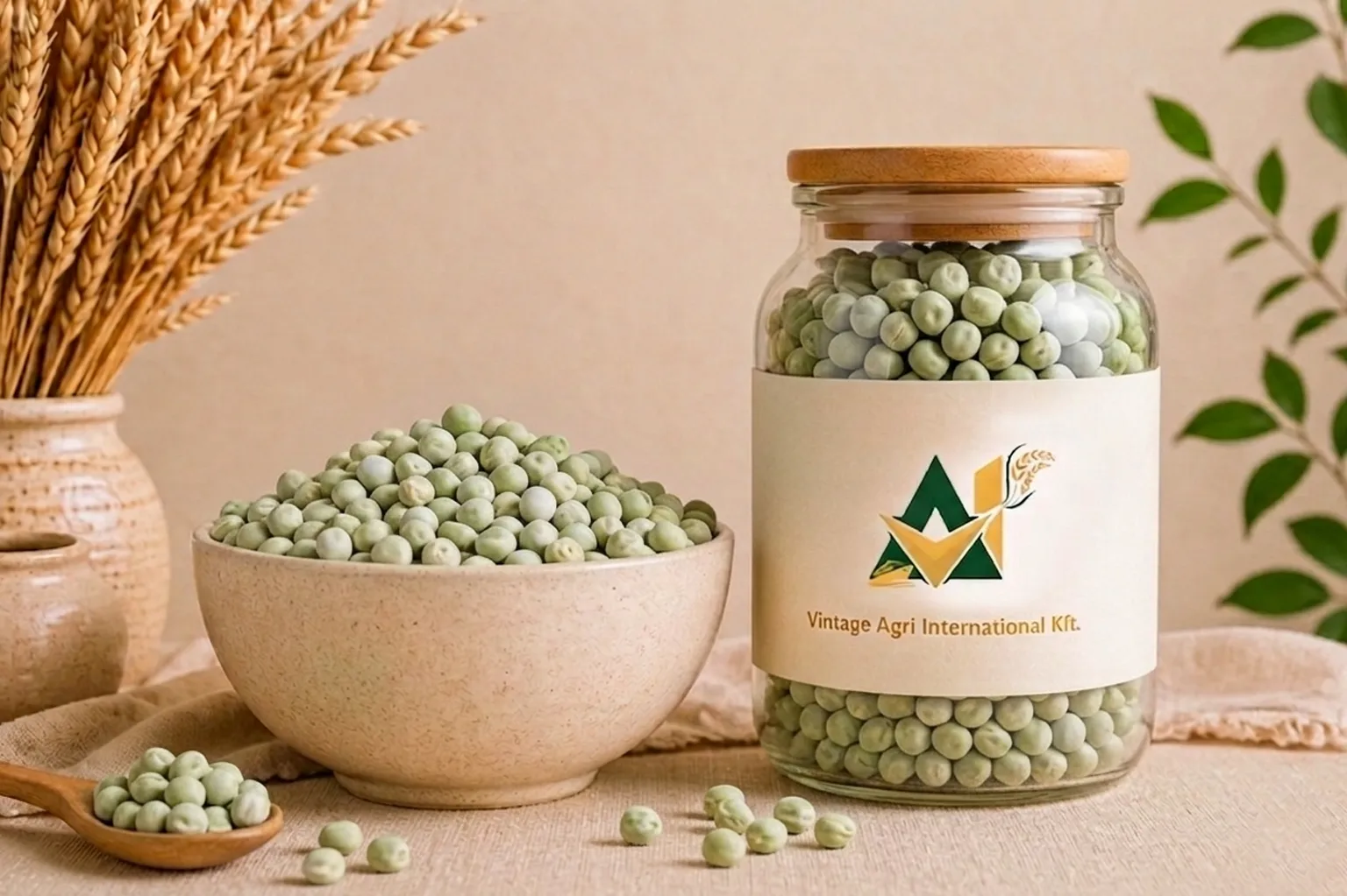 Whole Dried Green Peas